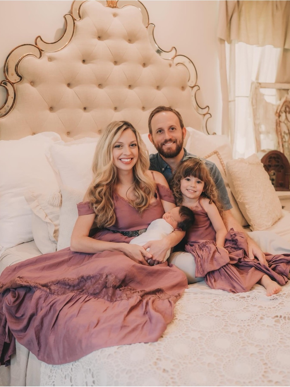 Joyfolie Mauve/Pink Maxi Dress